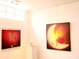 ''Géminis'' estará durante todo el mes de octubre en la galería Adriana Valdés.  /