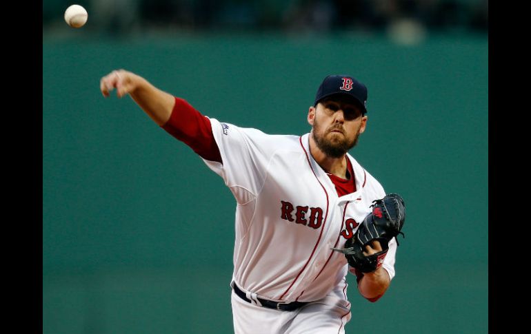 El ganador de este partido fue John Lackey (1-0) AFP /