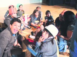 La Banda del general. Los niños de Villas de Miravalle, junto con los del taller de teatro infantil del Instituto Cultural Cabañas.  /