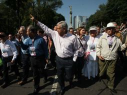 Segunda marcha contra la privatización de Pemex y la Reforma Hacendaria. SUN /
