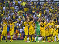 Las Águilas son los primeros invitados a la liguilla del Apertura 2013. MEXSPORT /