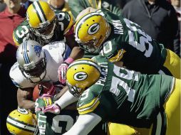 La defensiva de los Empacadores supo contener a las armas ofensivas de Detroit. AP /