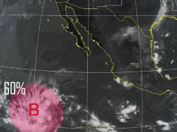 Se espera un fortalecimiento gradual de la depresión tropical en los próximos dos días. ESPECIAL ESPECIAL /
