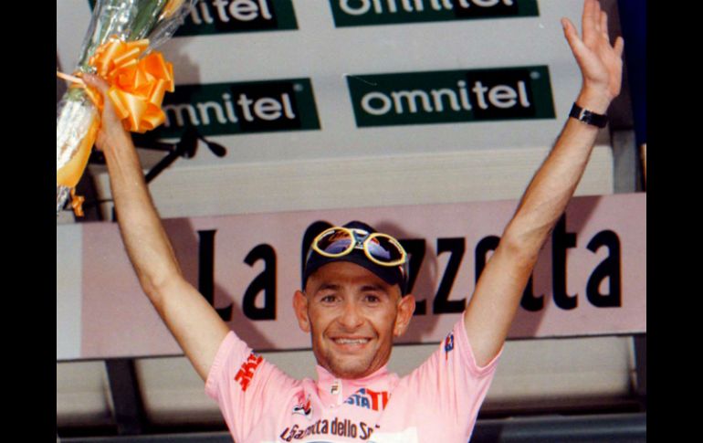 A 10 años de su muerte, Pantani es recordado como el último italiano en ganar el Giro. AP /