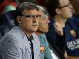Gerardo Martino aprende día a día de la experiencia que es ser técnico del Barcelona. ARCHIVO /