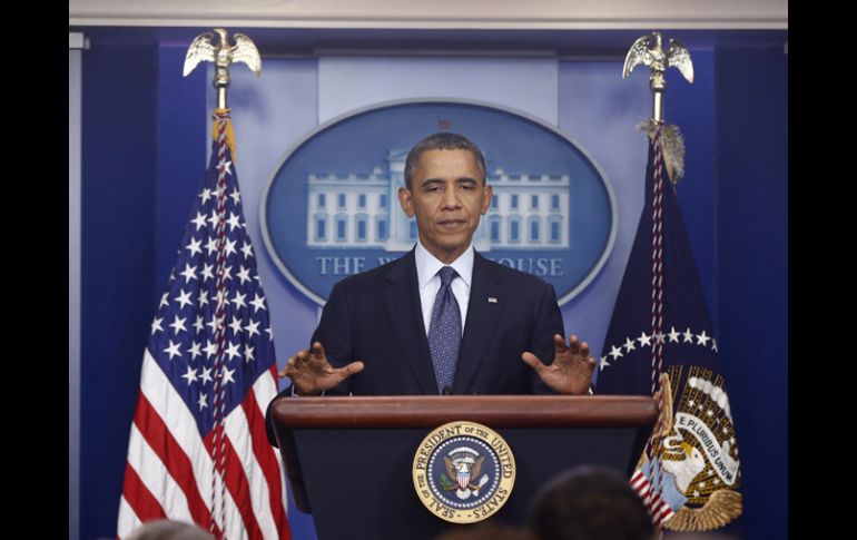 Barack Obama advirtió de que él no tiene ''conejos en la chistera'' para salir de la parálisis actual. AP /
