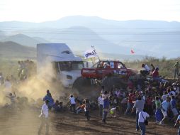 Este martes se presentó ante un juez Francisco Velázquez, piloto del monster truck que arrolló a casi un centenar de personas. AP /