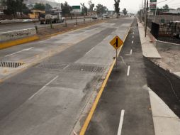 Esperan que la arteria más transitada del Estado quede como ''seminueva''. ARCHIVO /