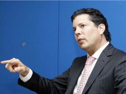 Juan Alonso Niño Cota dice que las empresas jaliscienses podrían cerrar el año con números negativos. ARCHIVO /