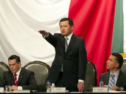 Osorio Chong afirma que la actual administración busca fortalecer la política y mantener cercanía con la sociedad. NTX /