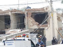 La tarde del martes, ocurrió una balacera entre policías y presuntos sicarios en Tepatitlán de Morelos.  /