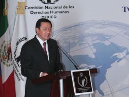 El Secretario de Gobernación compareció ante las comisiones de Gobernación y Seguridad Pública del Congreso de la Unión. NTX /