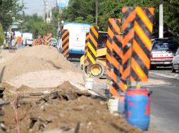 Las obras que iniciaron esta semana tienen que ver con el arreglo de banquetas, y continuará con la intervención del camellón. ARCHIVO /