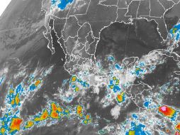 El sistema mantiene potencial de lluvias intensas en Jalisco, Oaxaca, Guerrero, Michoacán y Colima. TOMADA DE @conagua_clima  /
