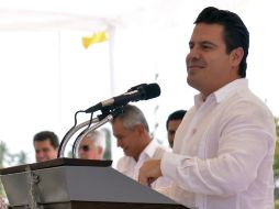 El gobernador Aristóteles Sandoval anuncia que el proyecto quedará terminado en esta administración. ESPECIAL /