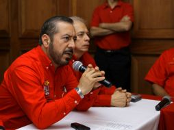 El líder del Sindicato, Manuel Vallejo Barragán, aseguró que no fue fácil la negociación ante la situación económica del país. ARCHIVO /