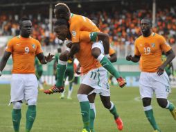 Los marfileños están a un paso de avanzar a su tercer mundial consecutivo. AFP /