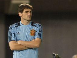 Casillas sabe que no verá mucha acción con el Real Madrid. ARCHIVO /