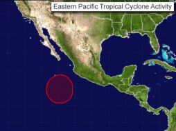 Imagen que muestra la ubicación de la presión en el Océano Pacífico. ESPECIAL /