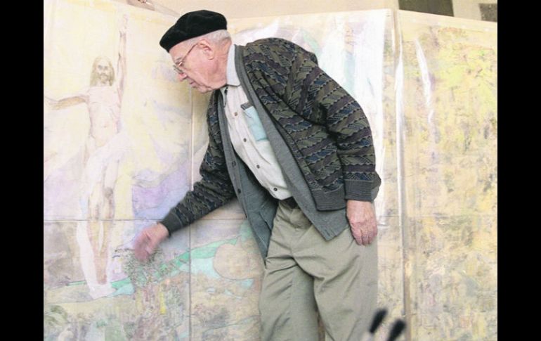 Pasión. El pintor se resistía a vender su arte, pues sentía que era como degradar el arte. Prefería regalarlo.  /