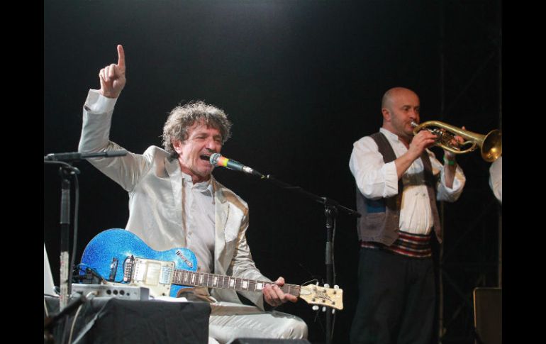 Cautivador. Bregovic cumplió a su estilo.  /