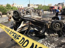 Los atentados suicidas y los coches bomba son tarjeta de presentación de grupos terroristas. EFE /
