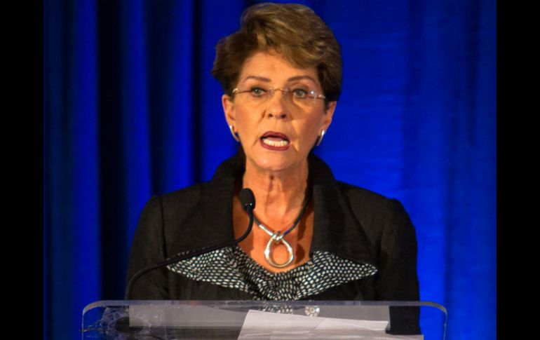 Mercedes Juan destaca que la esperanza de vida en México se ha incrementado a 77 años en promedio. ARCHIVO /