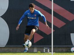 Moreno sigue ilusionado y afirma estar contento con los Periquitos. ESPECIAL /