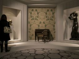 Obras son expuestas en la muestra ''1925. Cuando el 'art déco' sedujo al mundo''. EFE /