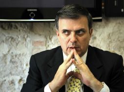 Marcelo Ebrard busca que se realice una elección de líder abierta a todos los ciudadanos. ARCHIVO /