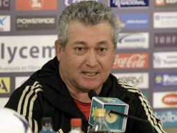 Víctor Manuel Vucetich afirma que el encuentro contra Costa Rica será el partido de su vida. EFE /