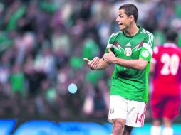 No hay mañana. Jugadores como Javier Hernandez deberán mostrar un buen nivel si pretenden alcanzar por lo menos el repechaje. MEXSPORT /