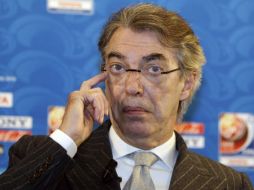 Massimo Moratti adquirió el paquete accionario de la sociedad desde 1995, ahora admite se siente conmocionado.. EFE /