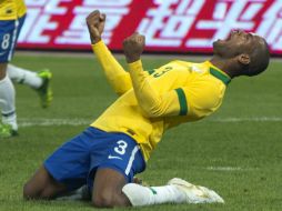 Así celebraron los sudamericanos una de sus anotaciones. AP /