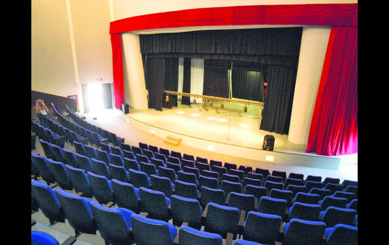 Teatro Alarife. El espacio fue rehabilitado durante la gestión de Sofía González Luna; estuvo cerrado cuatro años.  /