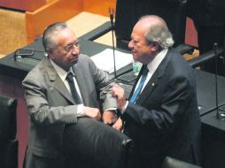Carlos Romero Deschamps, una vida en el Congreso de la Unión cobijado por el Partido Revolucionario Institucional. NTX /