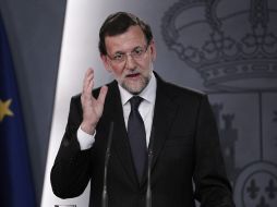 Mariano Rajoy recierda al portavoz parlamentario catalán que la Constitución es de todos los españoles. ARCHIVO /