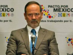 Gustavo Madero ratifica que el Pacto ha sido un instrumento eficaz para impulsar acuerdos y reformas que requiere el país. ARCHIVO /