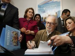 'El circo ambulante que descubrí en México era un circo humilde. Me recordó a mi ciudad natal de Medellín', dijo el pintor. AP /