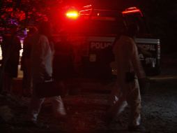 Al lugar de la agresión arribó personal de la Fiscalía General del Estado para  comenzar con las indagatorias. ARCHIVO /