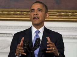 Obama advierte que las crisis en EU alientan a los enemigos del país y desilusionan a sus aliados. AFP /