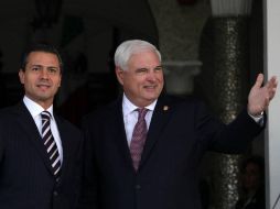 Peña Nieto está en Panamá. Asistirá a la inauguración de la 23 Cumbre Iberoamericana de Jefes de Estado y de Gobierno. ESPECIAL /