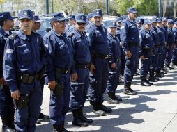 Gracias a la prórroga en la certificaciól policial, mil 72 policía no serán retirados de la policía de Guadalajara.  /