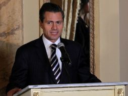 El presidente Peña Nieto externó que los recursos recaudados con la Reforma Hacendaria se invertirán con sentido social. EFE /
