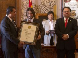 El reconocimiento es otorgado por integrantes del cabildo de esta ciudad. NTX /