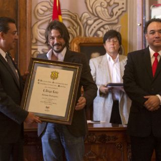 Diego Luna, Huésped Distinguido de Morelia