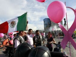 La caminata es para sensibilizar a mujeres y hombres de la importancia de prevenir la enfermedad.  /