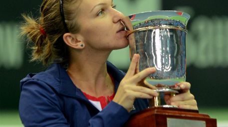 Este ha sido un excelente año para la tenista de Rumania. AFP /