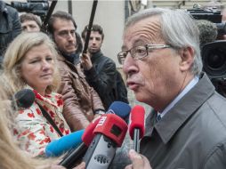 El Primer Ministro Jean-Claude Juncker en el día de elecciones. EFE /