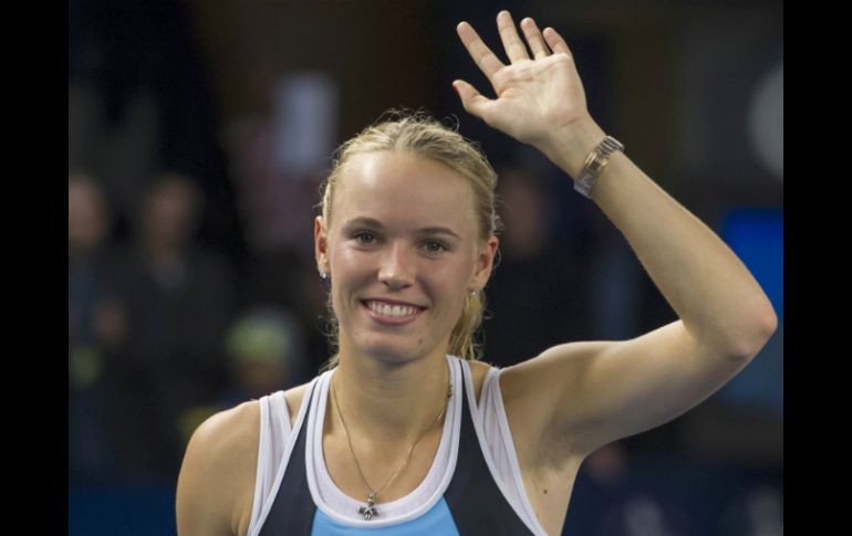 En caso de baja, Caroline podría jugar el Masters femenino de Estambul. EFE /